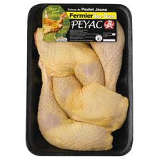 PEYAC Peyac cuisse de poulet jaune x4 -870g