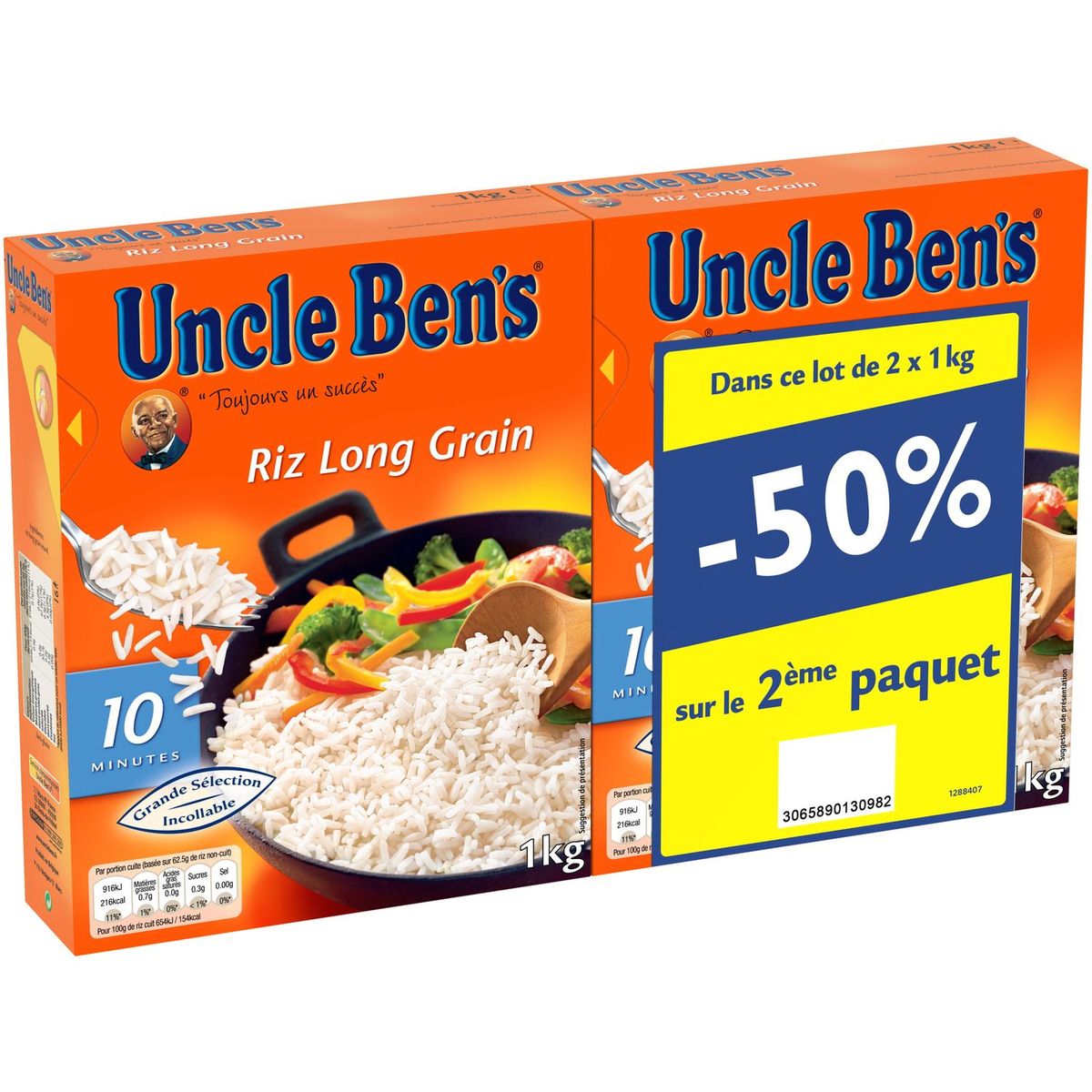 Riz Long Grain - Uncle Ben's - 500 g