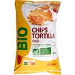 AUCHAN BIO Tortillas chips goût chili 150g