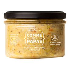 Comme Des Papas Petit Pot Riz Cantonnais Au Poulet Bio Des 15 Mois 230g Pas Cher A Prix Auchan
