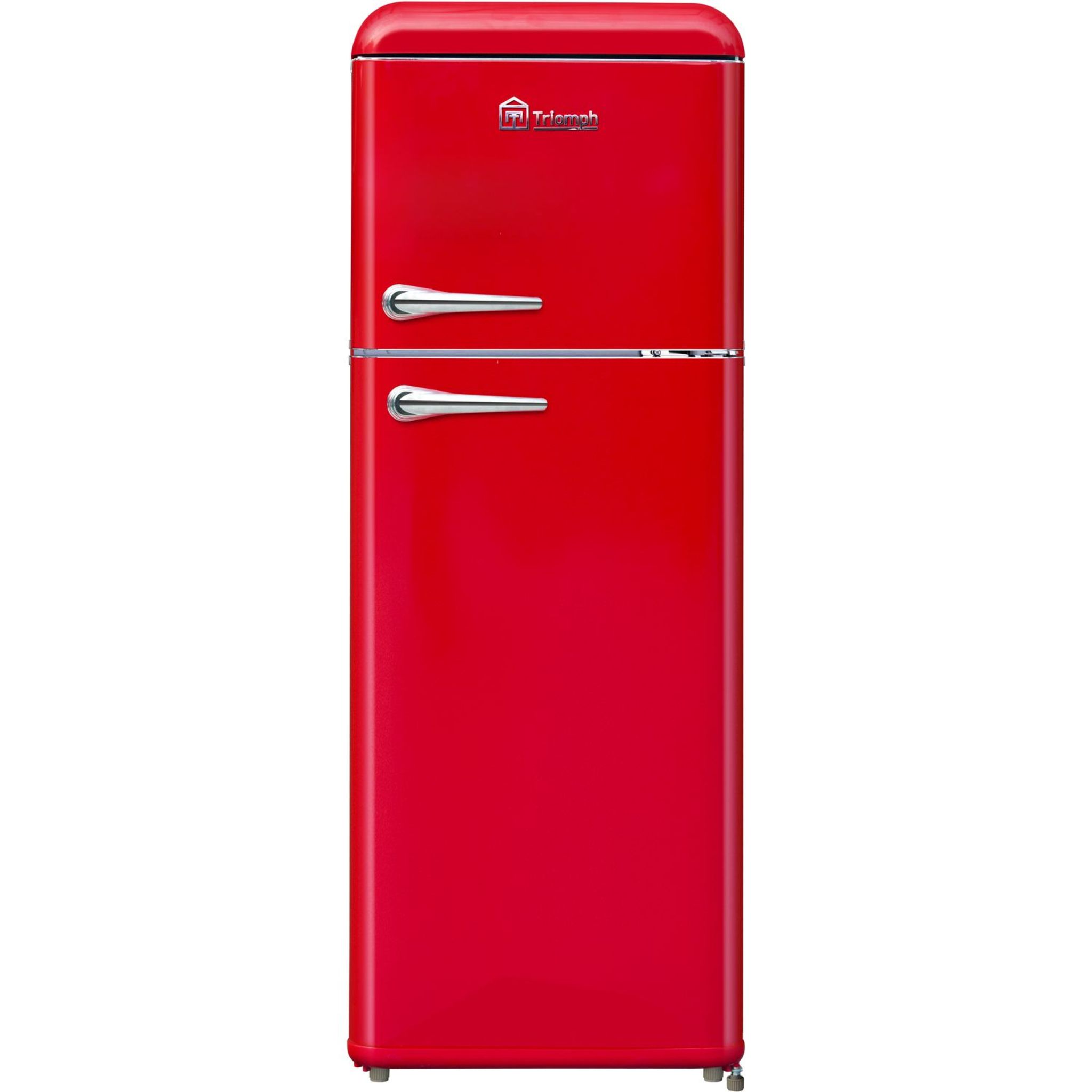 Réfrigérateur 2 portes Triomph TLDP208C crème, frigo vintage 2 portes