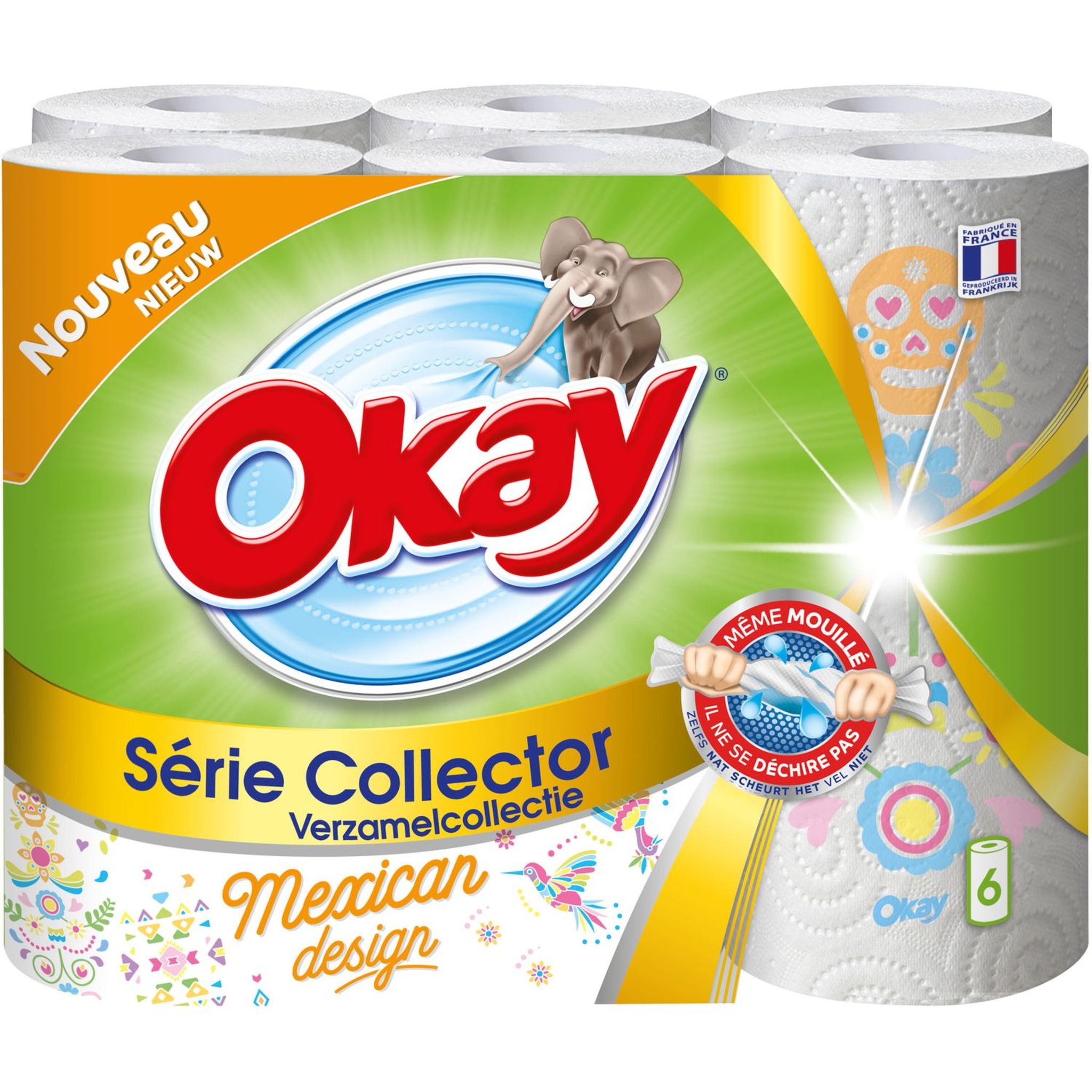 Promo Okay essuie tout xxl chez Auchan