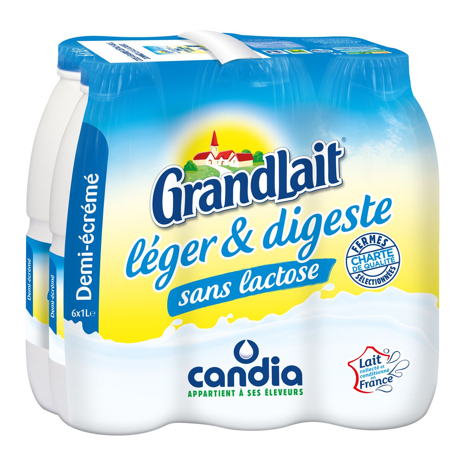 Le Lait Sans Lactose — Candia