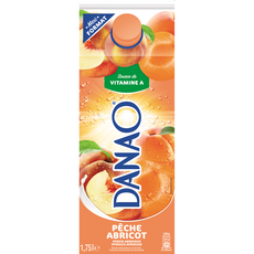 DANAO Danao boisson lactée pêche abricot 1,75l