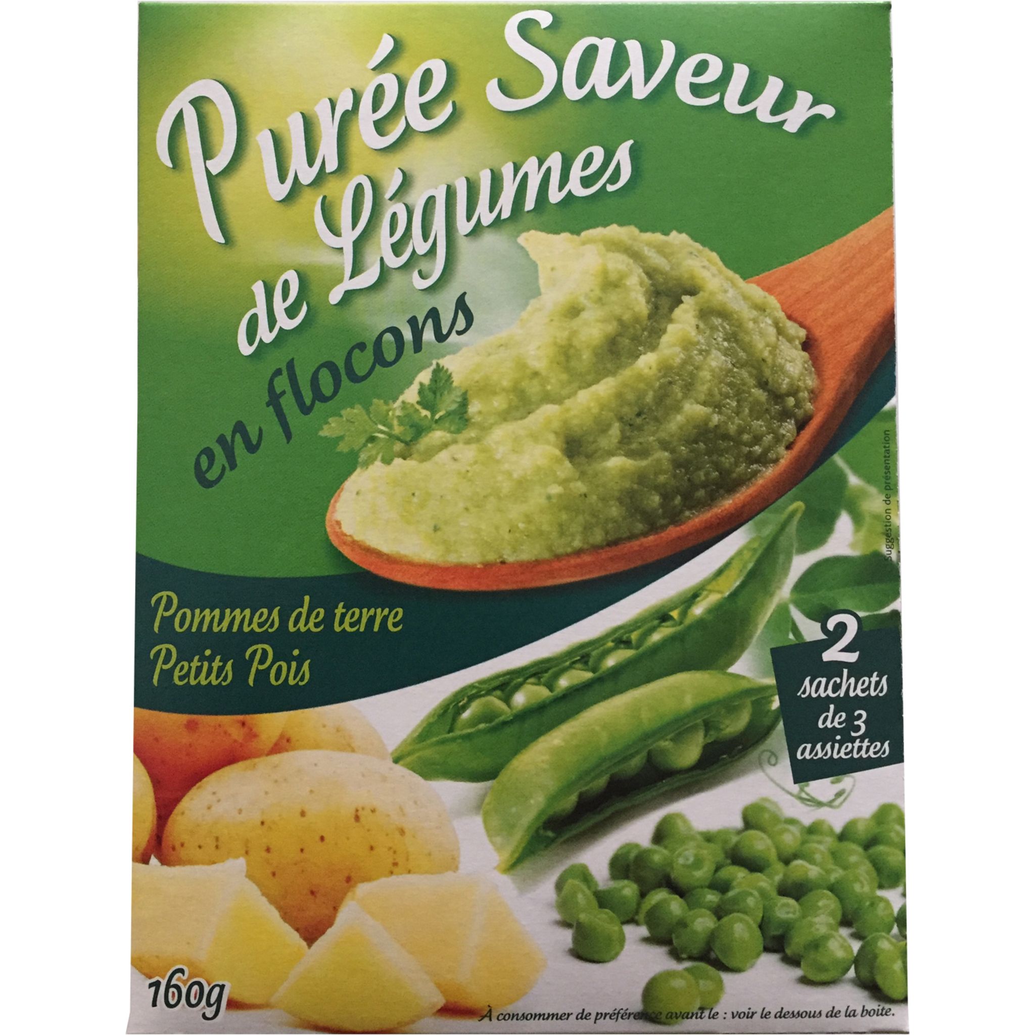 AUCHAN Purée cuisinée de pommes de terre 1kg pas cher 