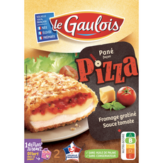 LE GAULOIS Pané façon pizza 2 pièces 200g