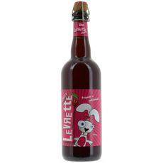 LEVRETTE Bière aromatisée cherry 3,5% 75cl