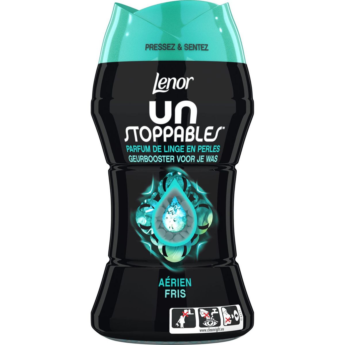 LENOR Unstoppables parfum de linge en billes aérien 10 lavages 140g pas  cher 