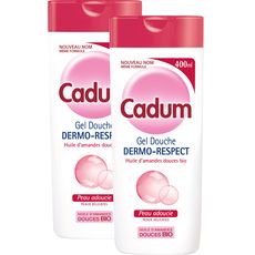 Cadum Cadum Gel Douche Sans Savon 2x400ml Pas Cher A Prix Auchan