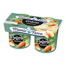 MAMIE NOVA Crème gourmande aux amandes 2x150g