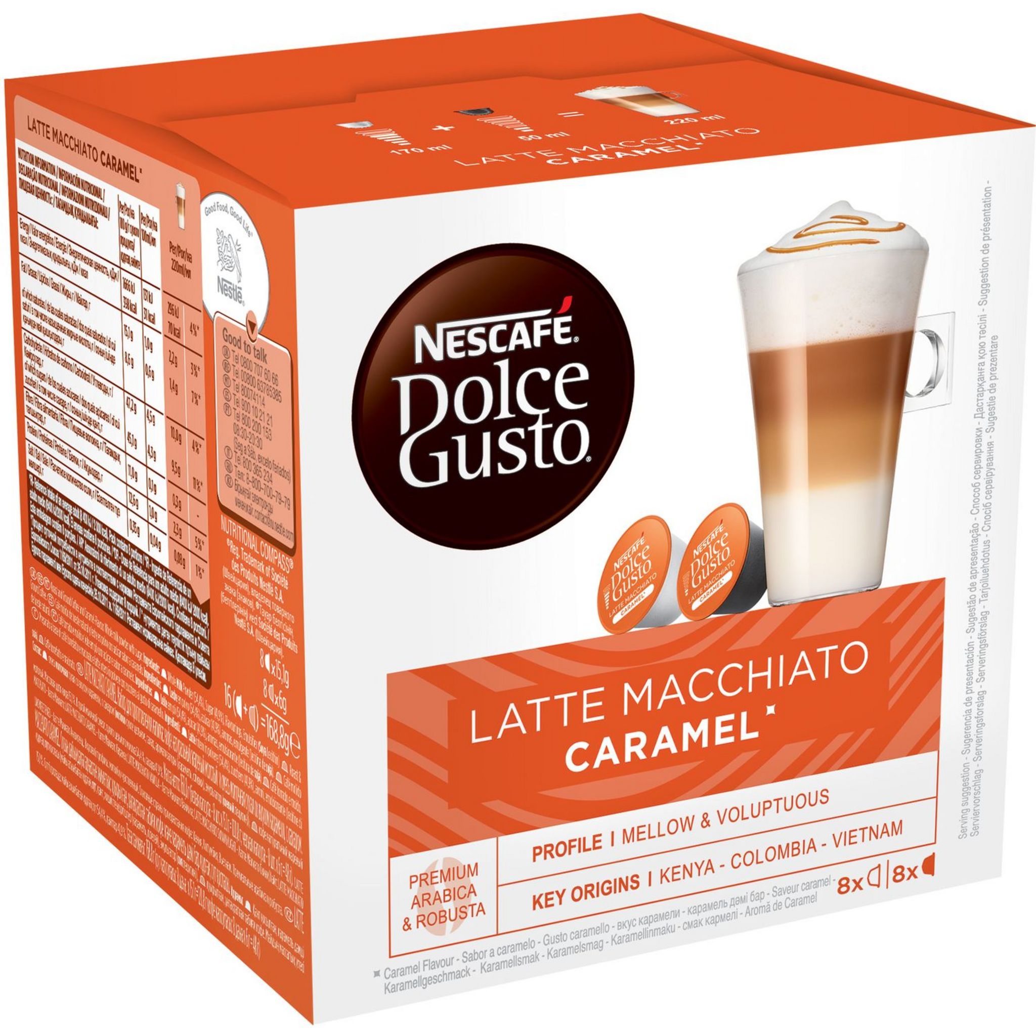 Latte macchiato caramel - Les douceurs de Marie