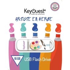 KEYOUEST Clé USB Palette peinture 16 Go