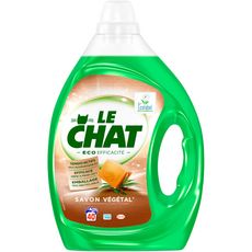 Le Chat Lessive Liquide Au Bicarbonate 60 Lavages 3l Pas Cher A Prix Auchan