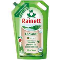 Rainett Lessive Liquide Concentre Ecologique Aloe Vera 30 Lavages 1 98l Pas Cher A Prix Auchan