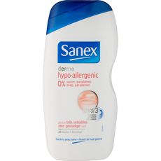 SANEX Dermo Hypoallergénique gel douche peaux très sensibles 500ml