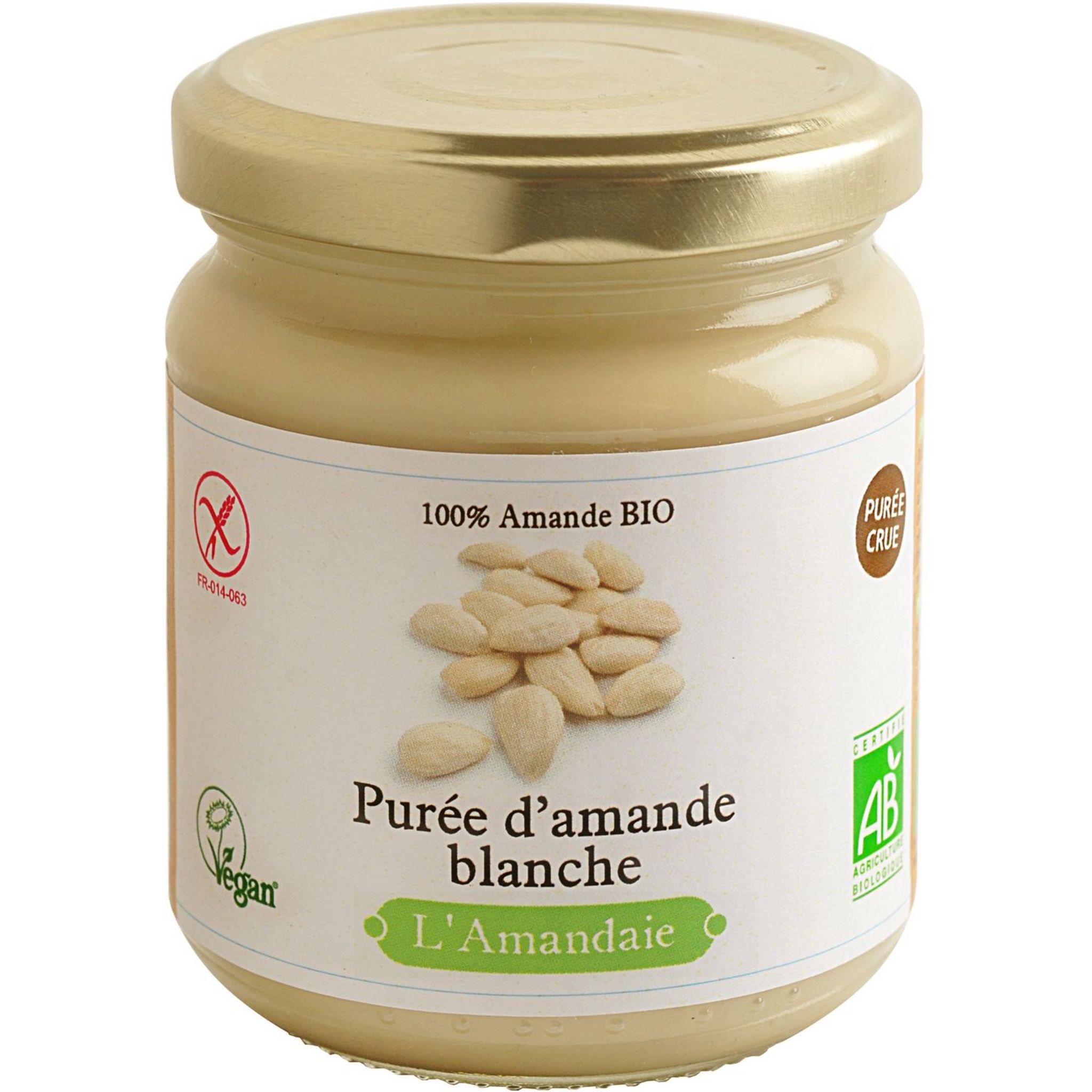 PUREE AMANDE BLANCHE 300 G - DRIVE : La Vie Claire Saintes