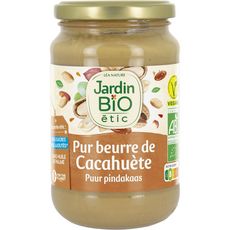 JARDIN BIO ETIC Beurre de cacahuète 350g