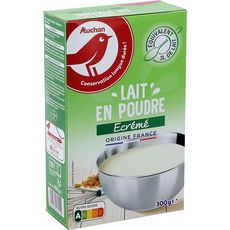 Auchan Lait En Poudre Ecreme Origine France 300g Pas Cher A Prix Auchan