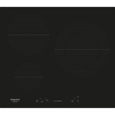 HOTPOINT Table de cuisson à induction IKIS630LDF-NEW, 58 cm, 3 foyers