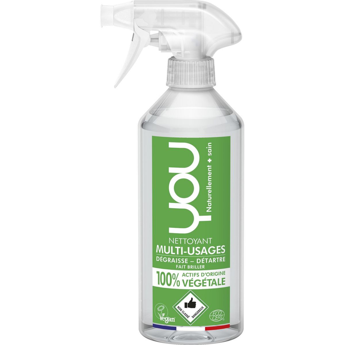 YOU Spray nettoyant multi-usages écologique et vegan 500ml pas cher 