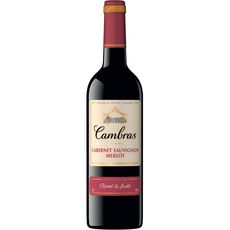 CAMBRAS Vin d'Espagne Cambras Merlot Cabernet-Sauvignon rouge 75cl