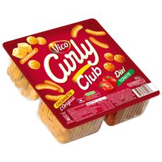 Curly Curly Club Assortiment De Biscuits Souffles Aperitifs 90g 90g Pas Cher A Prix Auchan