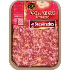 LES BRASERADES Les Brasérades Farce au foie gras et armagnac 400g 400g