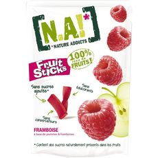 N.A! Fruit sticks framboises et pommes 40g