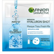 GARNIER Garnier SkinActive masque tissu fresh-mix acide hyaluronique x1 1 masque