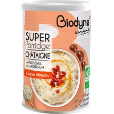 BIODYNE Super porridge châtaigne bio 280g