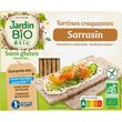 JARDIN BIO ETIC Tartines craquantes sarrasin sans gluten 150g
