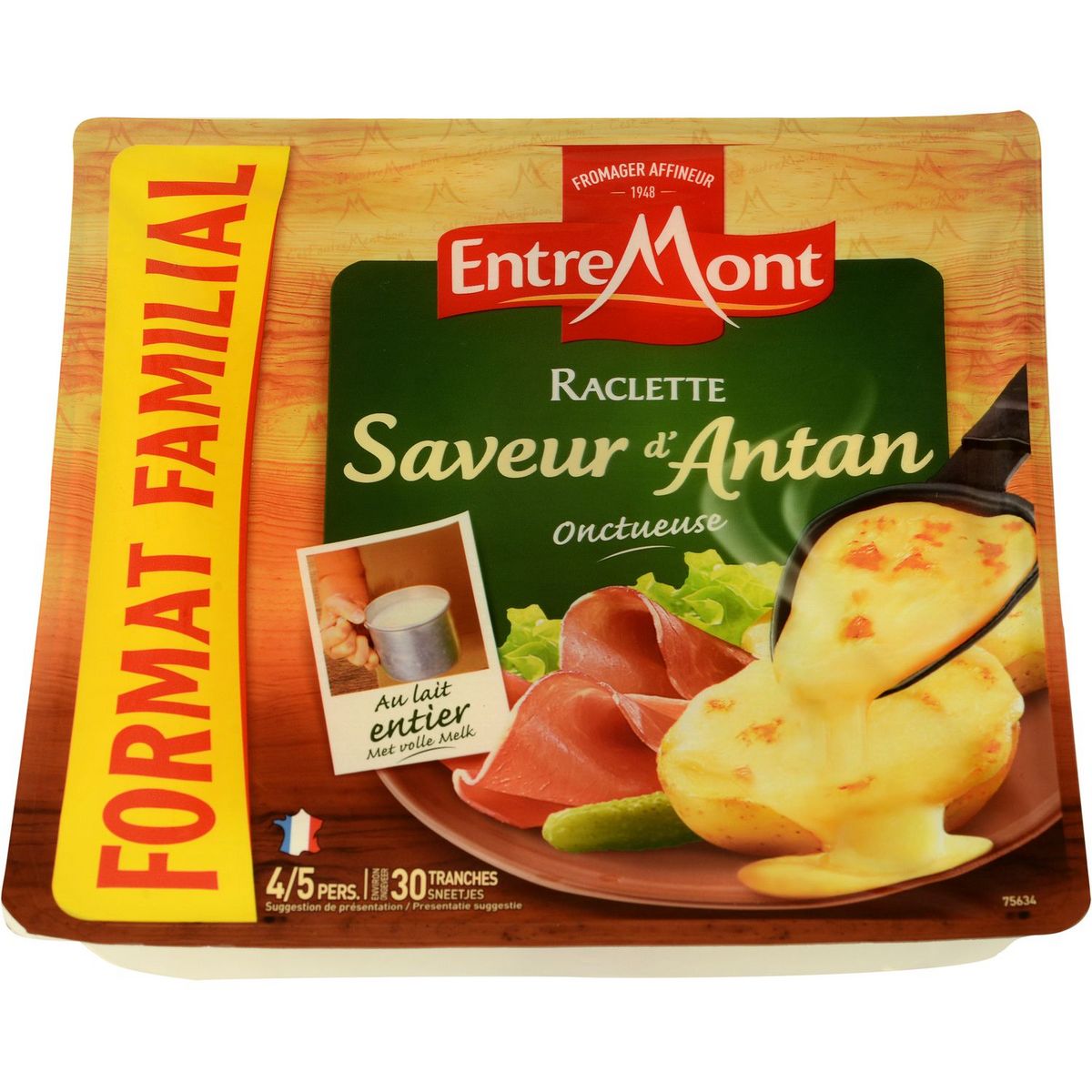 Entremont Fromage Raclette Saveur D Antan Tranches G Pas Cher Auchan Fr