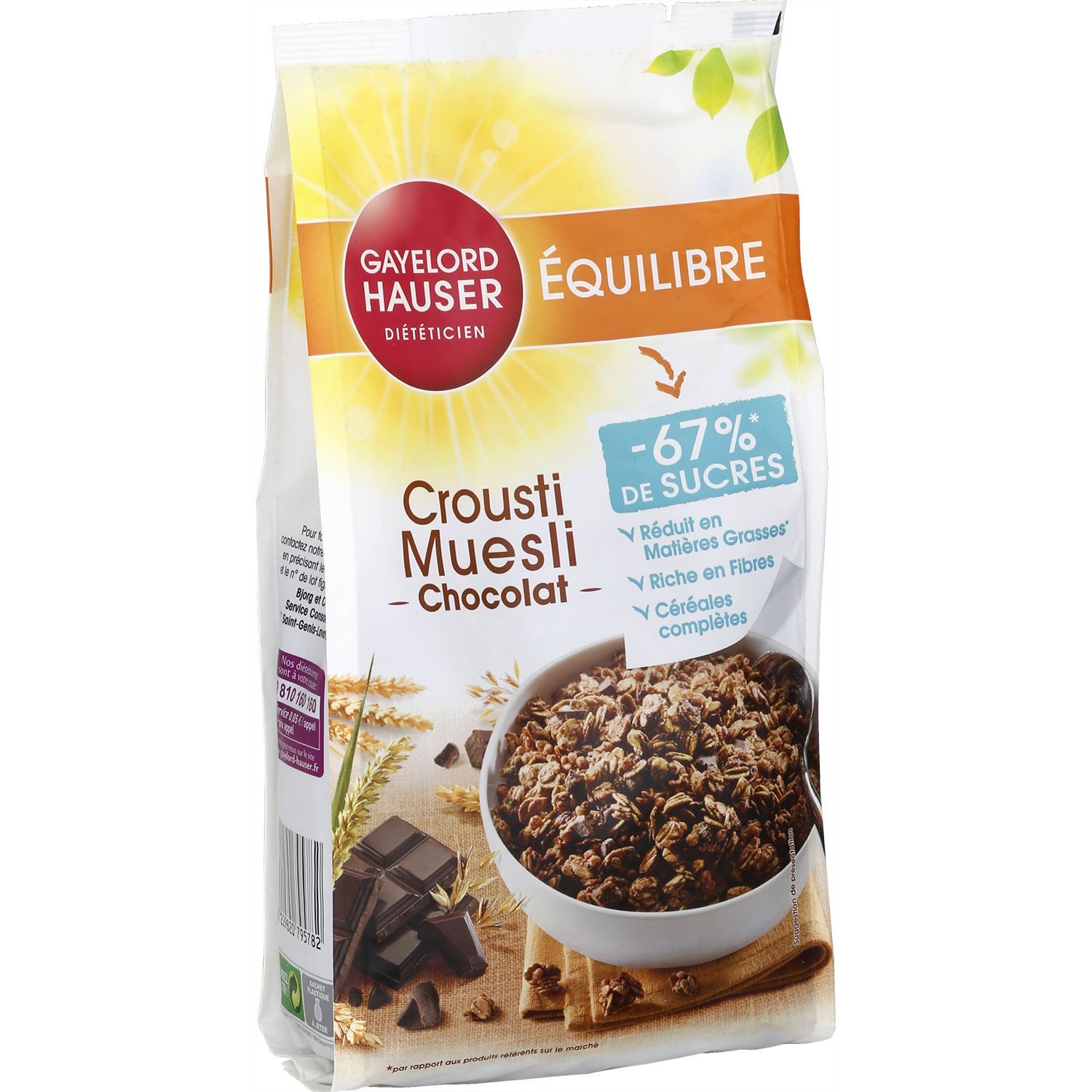 Rappel Consommateur - Détail Muesli superfruits Bjorg