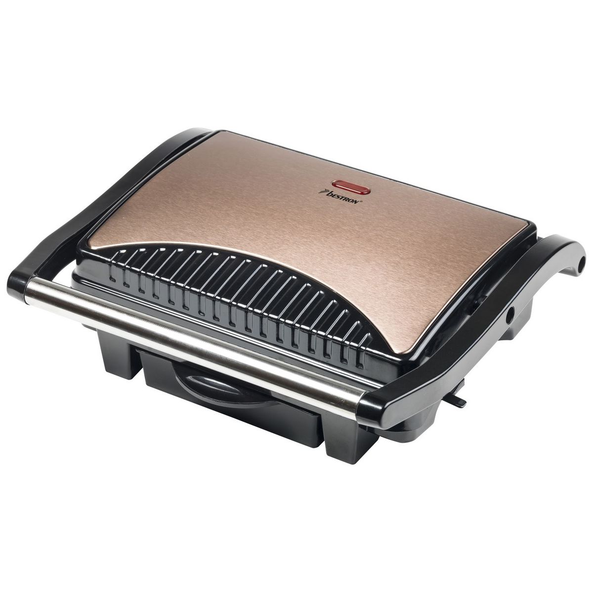 Gril À Panini Asw113co 1000 W Noir Et Cuivre Bestron à Prix Carrefour