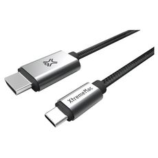 XTREMEMAC CABLE TYPE C USB-C HDMI Noir