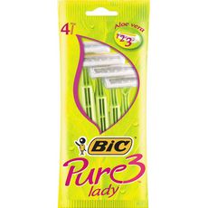 BIC Pure 3 Lady rasoirs jetables 3 lames 4 rasoirs