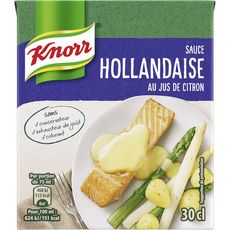 KNORR Sauce hollandaise au jus de citron brique 30cl