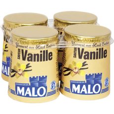 MALO Yaourt à la vanille 4x125g