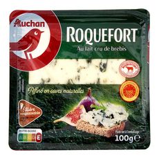 AUCHAN Roquefort AOP 100g