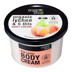 ORGANIC SHOP Organic Shop Crème corps hydratante litchi rose 250ml 250ml