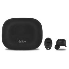 QILIVE Écouteurs Q1817 Bluetooth True Wireless avec Base de recharge Noir
