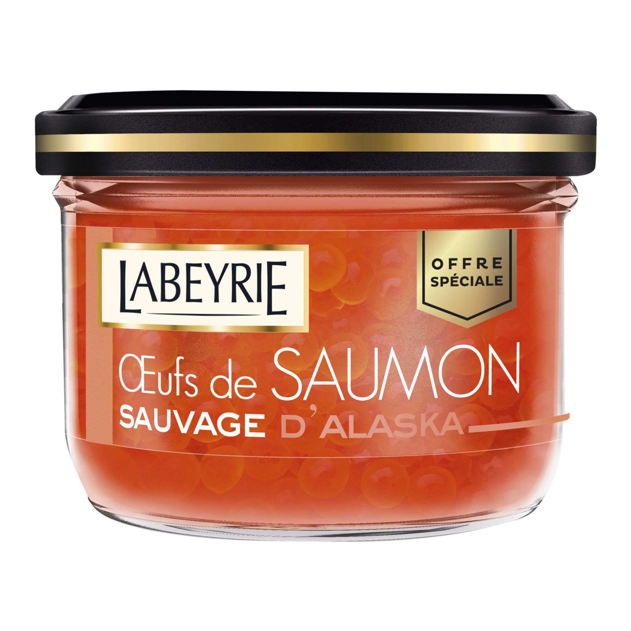LABEYRIE Labeyrie oeufs de saumon 80g +10%offert pas cher 