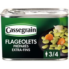 CASSEGRAIN Flageolets préparés sélection extra-fins 465g
