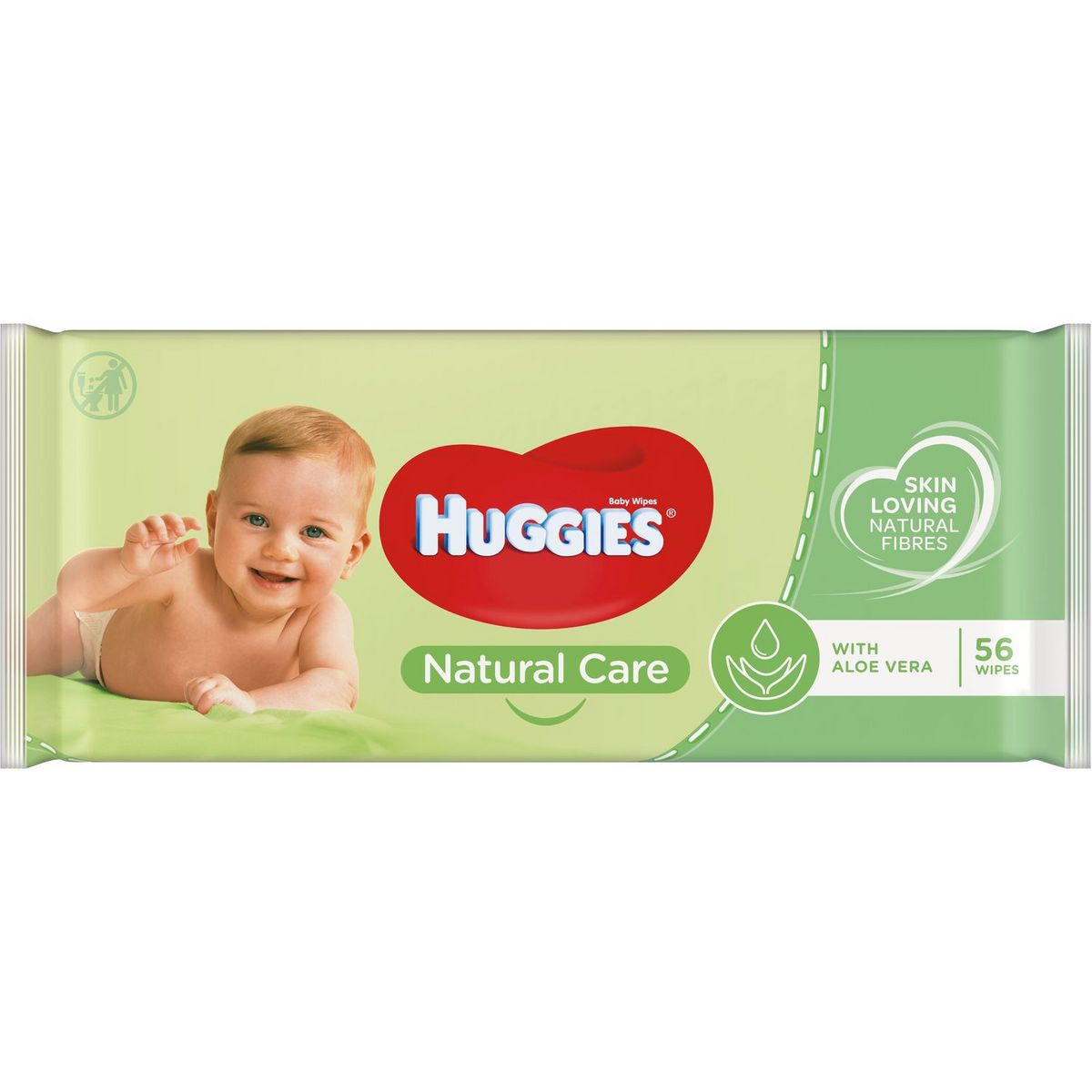 Lingettes Huggies - Natural Care - 40 x 56 pièces - 2040 lingettes