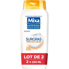 MIXA Mixa Gel douche surgras protecteur 2x250ml 2x250ml