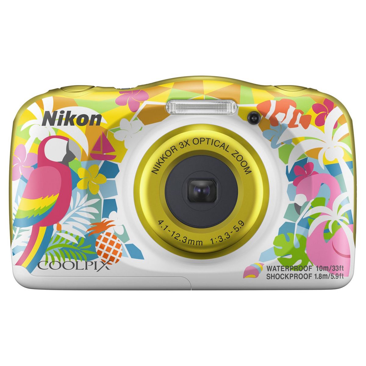 NIKON Appareil photo compact étanche Coolpix W150 Bleu + Sac à dos pas cher  