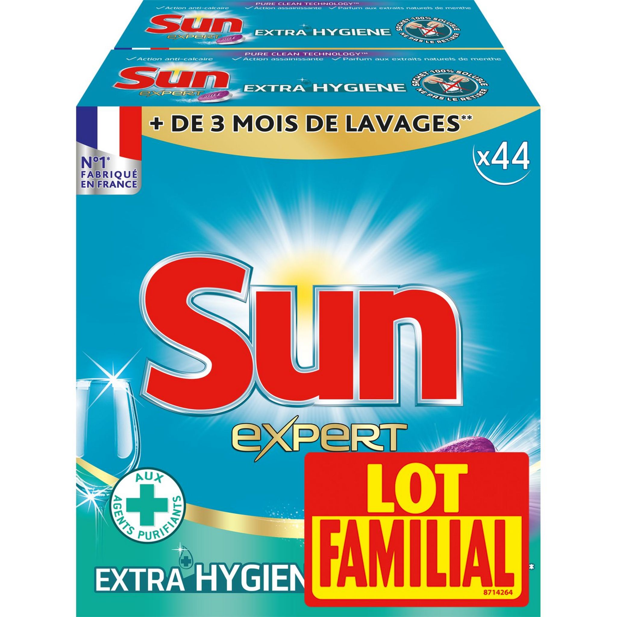 Finish Produit Lave-Vaisselle Nettoyant Machine Intégral - lot de