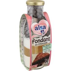 Alsa Preparation Pour Fondant Au Chocolat En Bouteille 10 Parts 415g Pas Cher A Prix Auchan