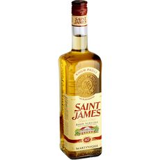 SAINT JAMES Saint james Rhum ambré paille agricole Martinique 40% 70cl 70cl
