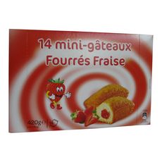 Biscuits Fourres A La Fraise 4g Pas Cher A Prix Auchan